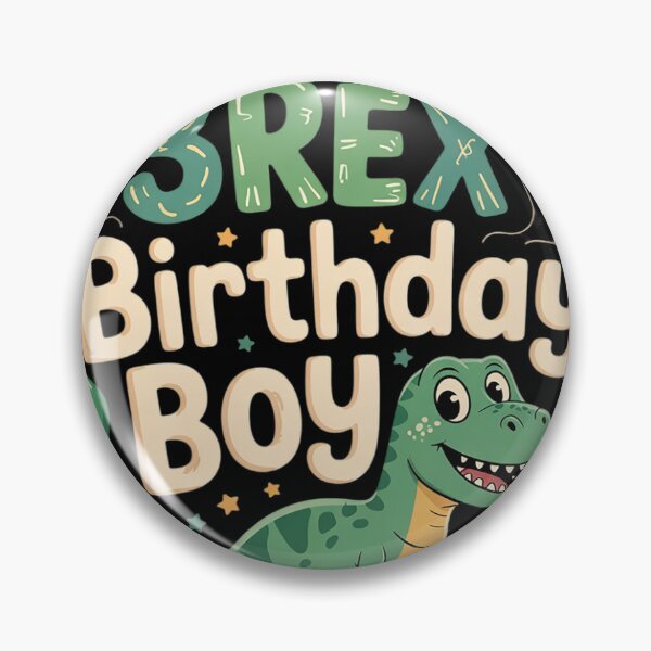 Item preview, Three Rex 3Rd Birthday Boy Third T-Rex Dinosaur 3 Year Old  designed and sold by BeetleMalon.