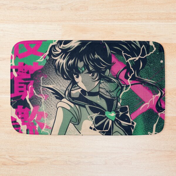 Item preview, Sailor Jupiter Electric Green designed and sold by AnimeArsenalPrints.