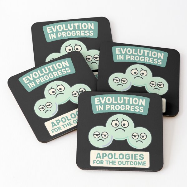 Item preview, Evolution In Progress Funny Science Humor Design designed and sold by TeeTimeTreasure.