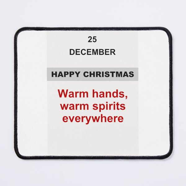 Item preview, Happy Christmas - December 25, Edition: 7 designed and sold by ariksworld.