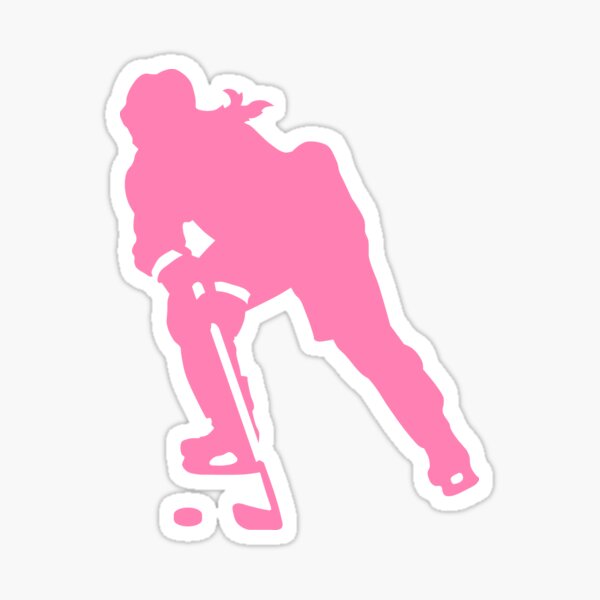 hockey girl Sticker