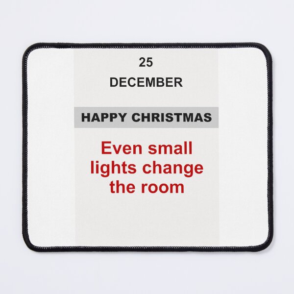 Item preview, Happy Christmas - December 25, Edition: 8 designed and sold by ariksworld.