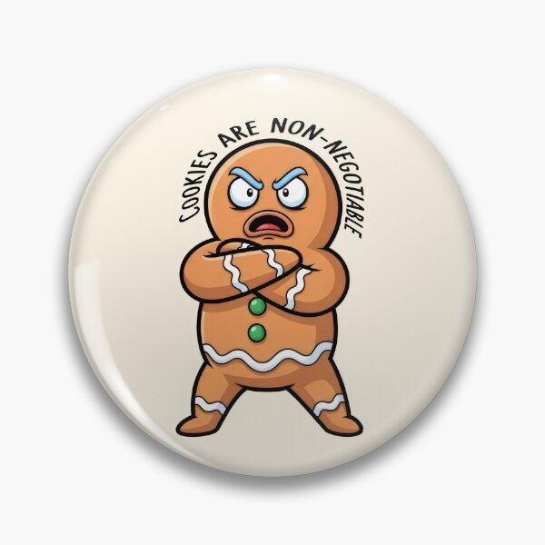 Item preview, Angry Gingerbread Man Cookies Are Non Negotiable designed and sold by Animepic222.