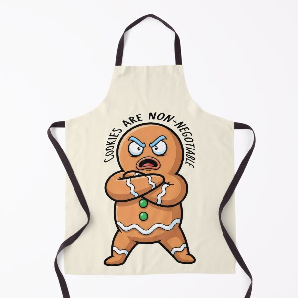 Item preview, Angry Gingerbread Man Cookies Are Non Negotiable designed and sold by Animepic222.
