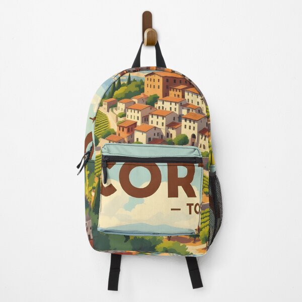 Item preview, Cortona, Tuscany: Vintage-Style Painterly Travel Poster designed and sold by LSVart.