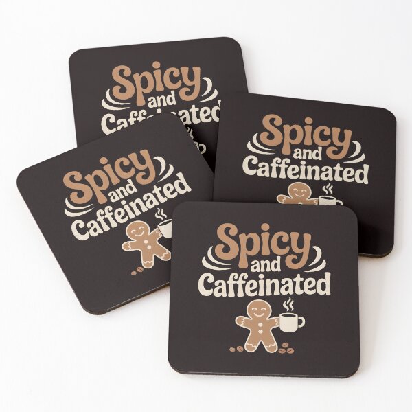 Item preview, Spicy and Caffeinated Coffee Christmas Cheer designed and sold by Redgiant87x.