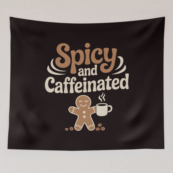 Item preview, Spicy and Caffeinated Coffee Christmas Cheer designed and sold by Redgiant87x.