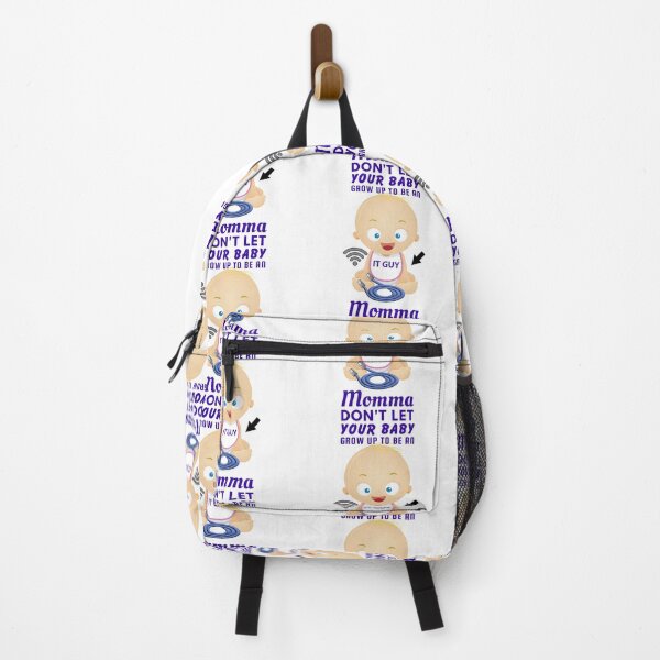 Item preview, Momma, Don’t Let Your Baby Grow Up to Be an IT Guy – Funny Tech Support designed and sold by SnarkSharks.