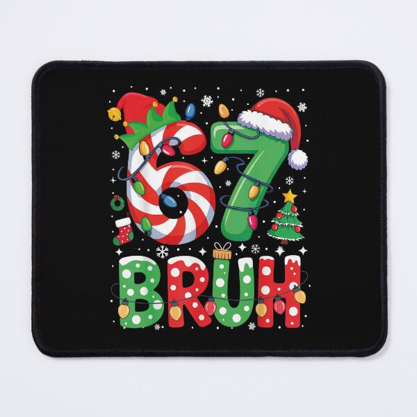 Item preview, Trending Six Seven Meme 6 7 Christmas 67 designed and sold by iam8lu3.