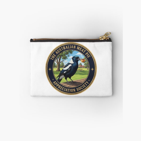 Item preview, The Meat Pie Magpie designed and sold by The Australian Meat Pie Appreciation Society.