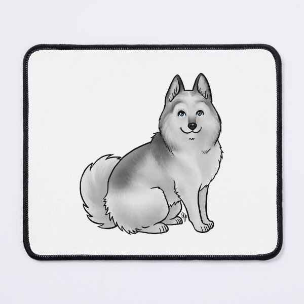 Item preview, Dog - Pomsky - Blue and White designed and sold by Jennifer Stolzer.