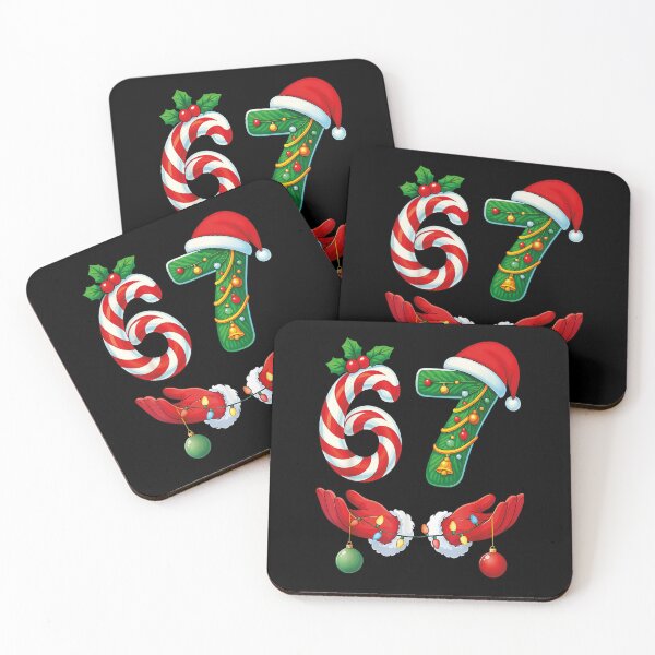 Item preview, Trending Six Seven Meme 6 7 Christmas 67 designed and sold by iam8lu3.