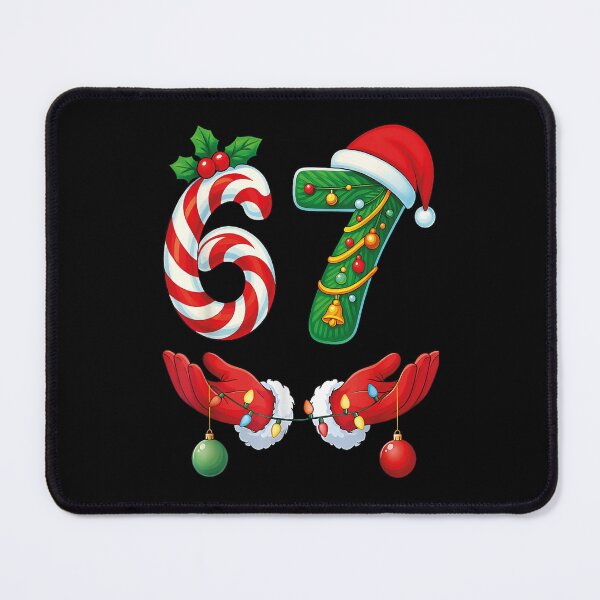 Item preview, Trending Six Seven Meme 6 7 Christmas 67 designed and sold by iam8lu3.