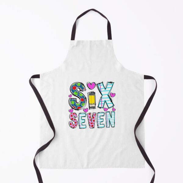 Item preview, Six Seven Colorful Hearts Cute Doodle Letters designed and sold by nryum.