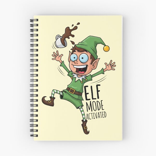 Item preview, Elf Mode Activated Hyper Christmas Coffee Spill designed and sold by Animepic222.