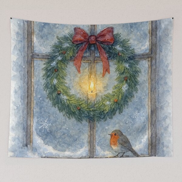 Item preview, The Window Wreath designed and sold by cryolith7454.
