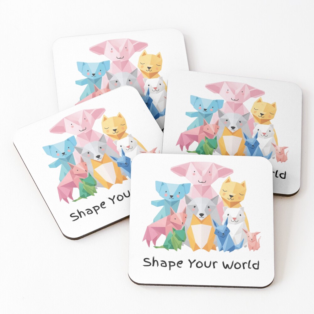 Item preview, Coasters (Set of 4) designed and sold by Rakan18.