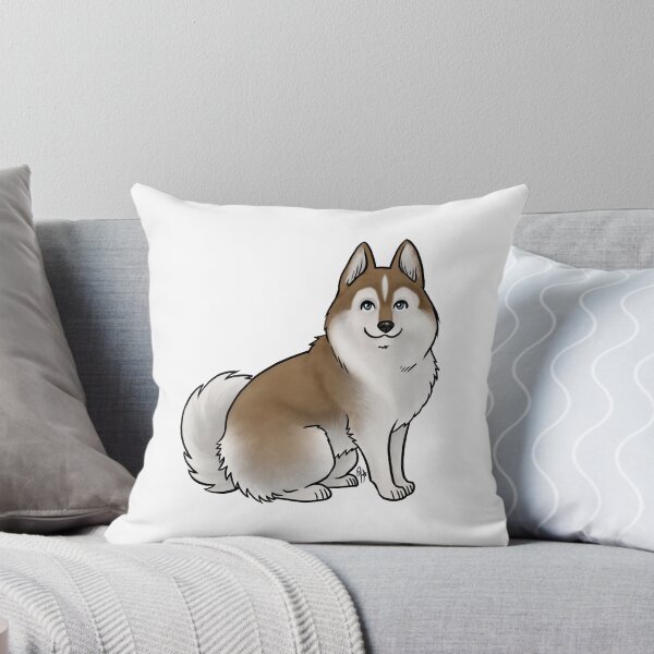 Item preview, Dog - Pomsky - Chocolate and White designed and sold by Jennifer Stolzer.