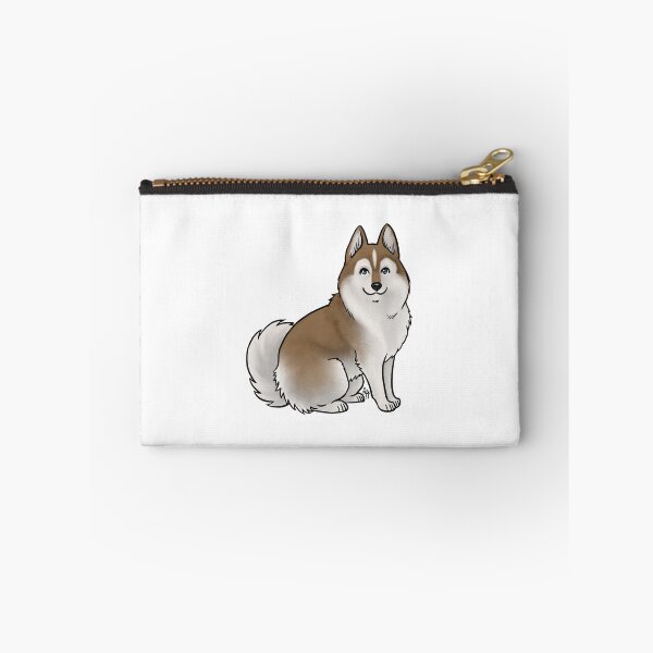 Item preview, Dog - Pomsky - Chocolate and White designed and sold by Jennifer Stolzer.