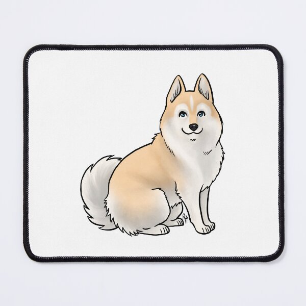 Item preview, Dog - Pomsky - Cream and White designed and sold by Jennifer Stolzer.