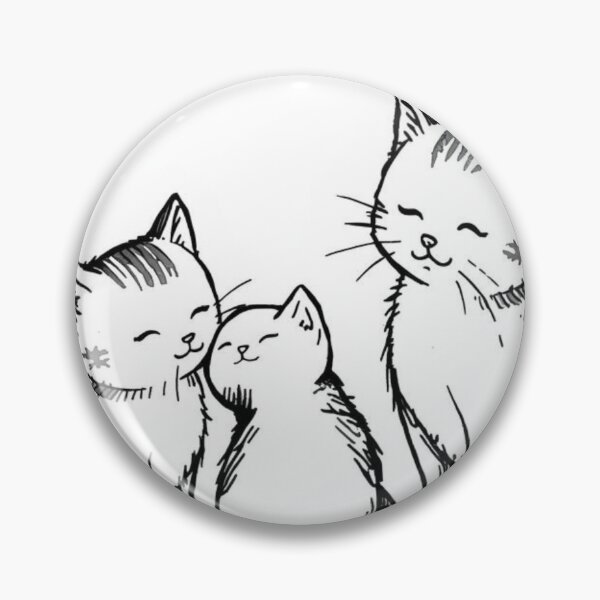 Item preview, Cat family designed and sold by Bauldelasnenas.