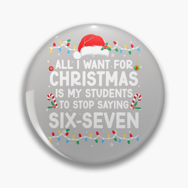 Item preview, Students Saying 6-7 67 Six Seven Meme Teacher Christmas designed and sold by FrankIsabel.