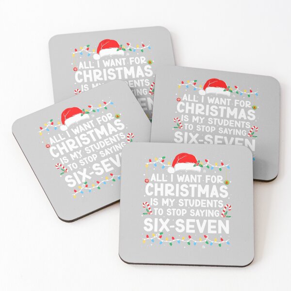 Item preview, Students Saying 6-7 67 Six Seven Meme Teacher Christmas designed and sold by FrankIsabel.