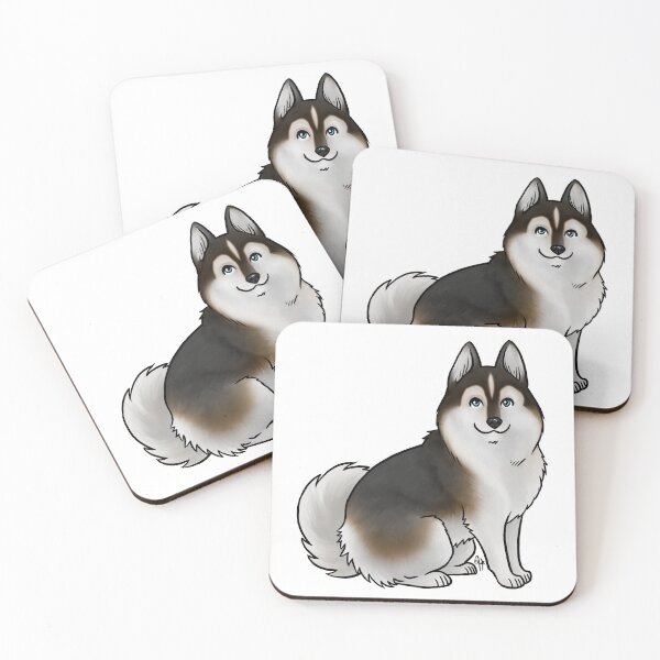 Item preview, Dog - Pomsky - Tricolor designed and sold by Jennifer Stolzer.