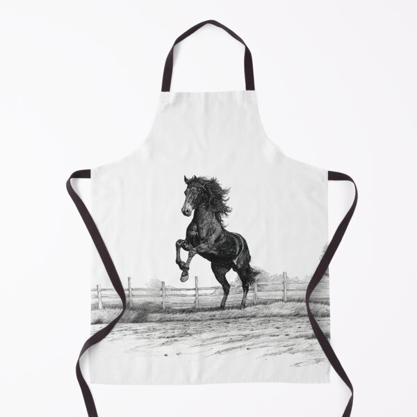 Item preview, An elegant Morgan horse depicted mid-jump Horses in Motion designed and sold by CDC40.