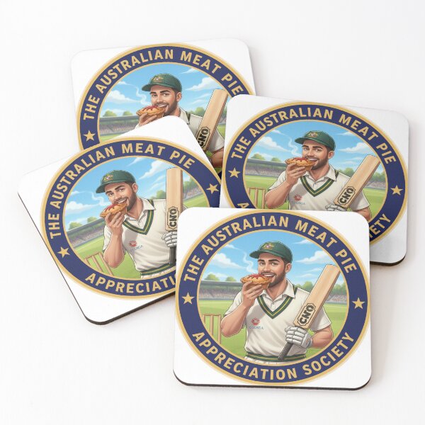 Item preview, The Meat Pie Cricket Player designed and sold by The Australian Meat Pie Appreciation Society.
