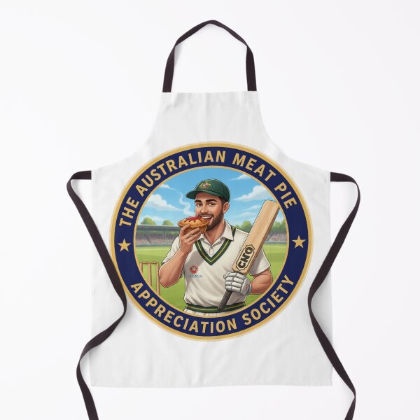 Item preview, The Meat Pie Cricket Player designed and sold by The Australian Meat Pie Appreciation Society.