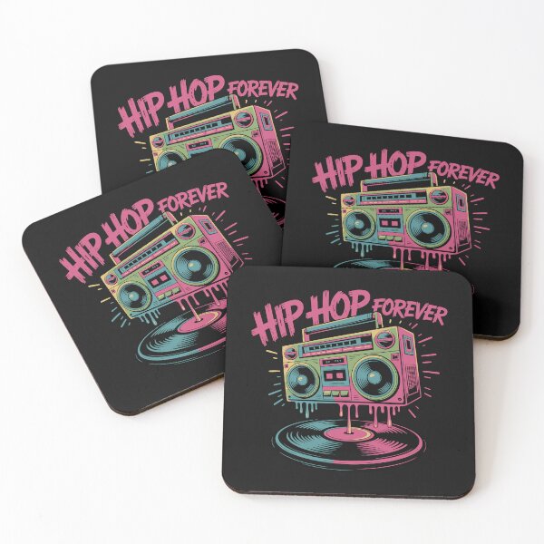 Item preview, Hip Hop Forever Boombox – Retro Street Music Graphic designed and sold by TipTop GFX.
