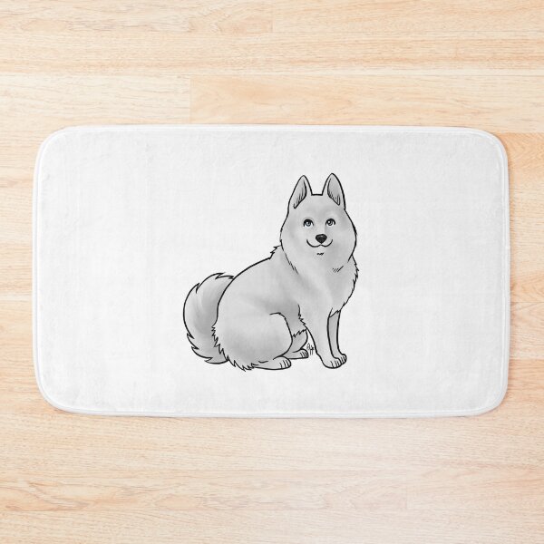 Item preview, Dog - Pomsky - White designed and sold by Jennifer Stolzer.