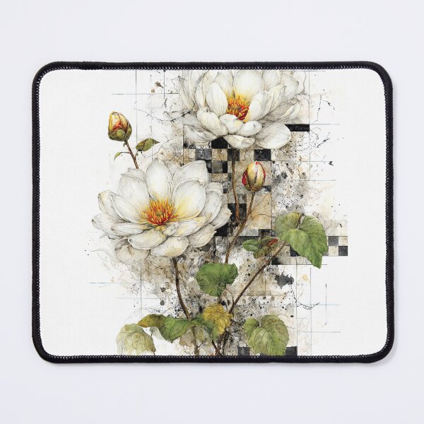 Item preview, “Stem of Light in a Splattered Grid” designed and sold by bloorose.