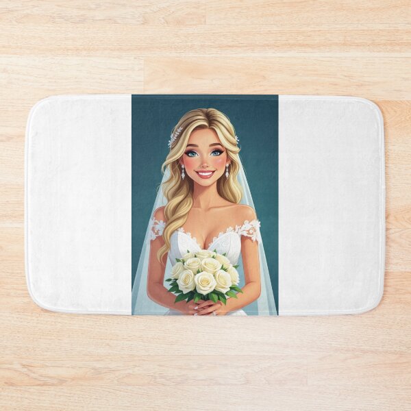 Item preview, Beautiful Bride Smiling designed and sold by ArtQueen777.