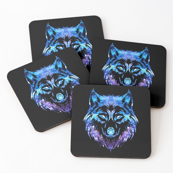 Item preview, Cosmic Wolf - Blue and Purple Version designed and sold by SilverFantasy.