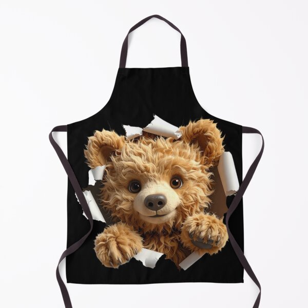 Item preview, Adorable teddy peeking out t-shirt designed and sold by Alicjareign.