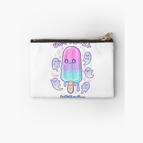 Item preview, Melty Neon Popsicle Spirit – Kawaii Ghostly Glow Dessert designed and sold by Snackwear Apparel.