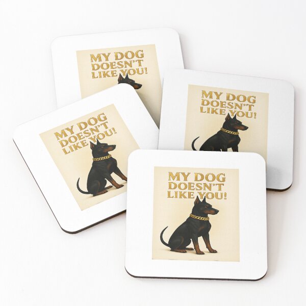 Item preview, Dog Doesn’t Like You Bold Statement Minimal Scene designed and sold by ajifujpost.