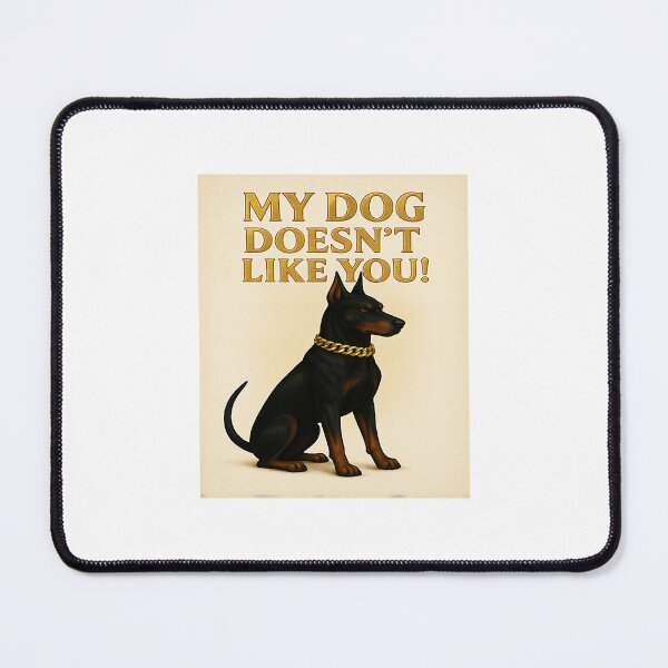 Item preview, Dog Doesn’t Like You Bold Statement Minimal Scene designed and sold by ajifujpost.
