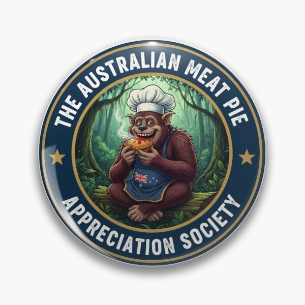 Item preview, The Meat Pie Yowie designed and sold by The Australian Meat Pie Appreciation Society.