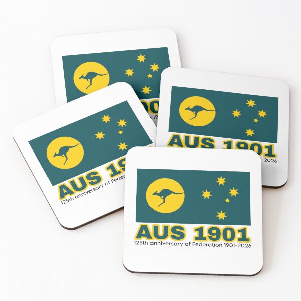 Item preview, AUS 1901-2026 federation 125th designed and sold by Kangaroo Sun.