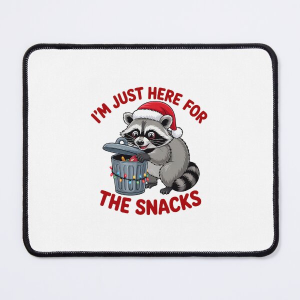 Item preview, Christmas Raccoon Here For Snacks Funny Scene designed and sold by ajifujpost.