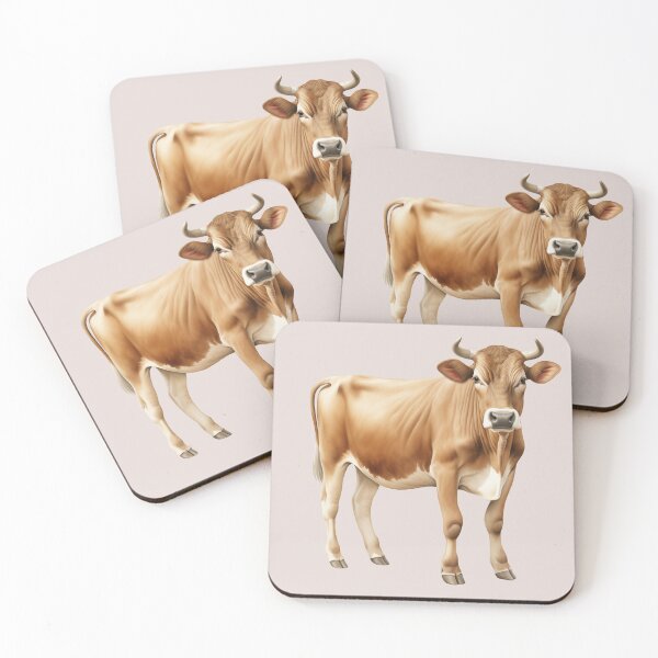 Item preview, Swiss Brown Cow designed and sold by Violet Peonies.