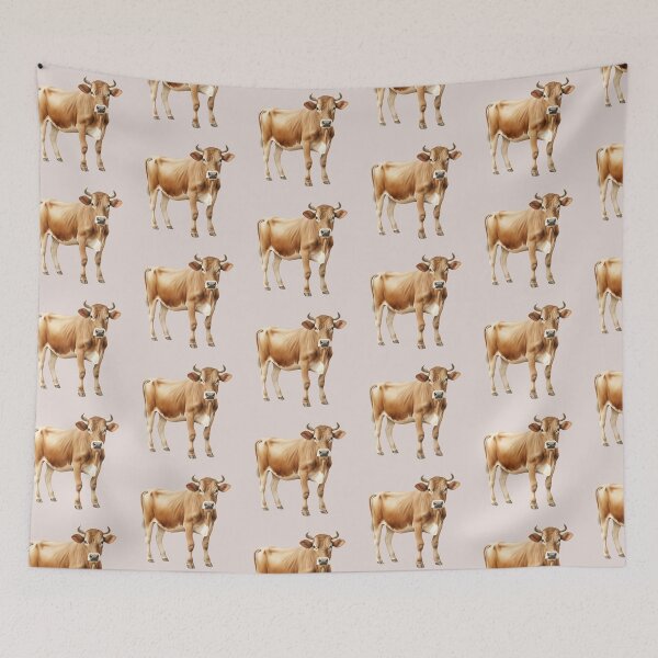Item preview, Swiss Brown Cow designed and sold by Violet Peonies.