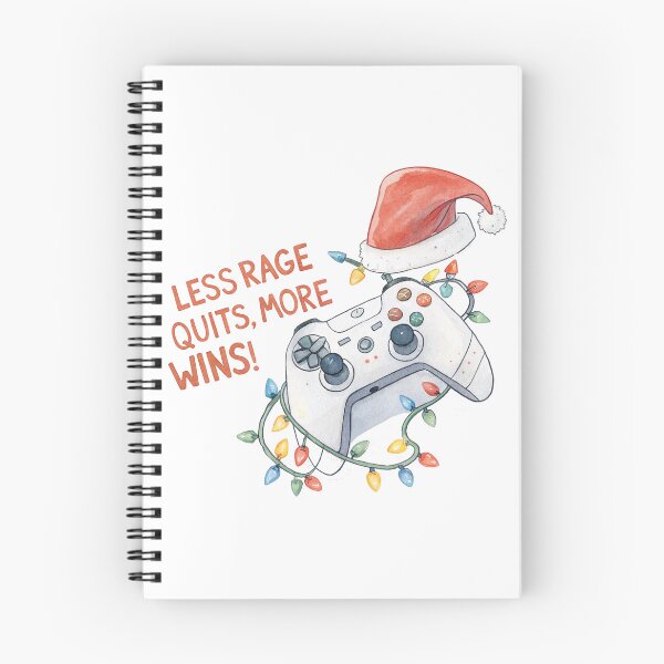 Item preview, Gamer Christmas Controller – Less Rage Quits, More Wins! Watercolor Holiday Design by Vivo Studio designed and sold by VivoStudio.