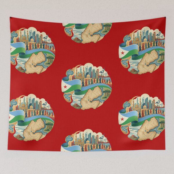 Item preview, Djibouti city - maps designed and sold by DjibProp.