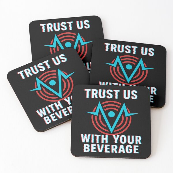 Item preview, Hazbin Hotel Trust Us with Your Beverage designed and sold by misslouve23.