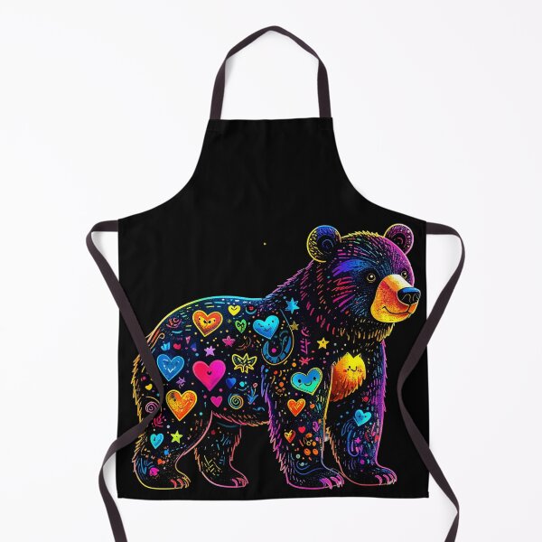 Item preview, Neon Bear t-shirt designed and sold by Alicjareign.