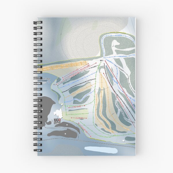 Item preview, Ski Lakeridge Resort Trail Map designed and sold by Mapsynergy.